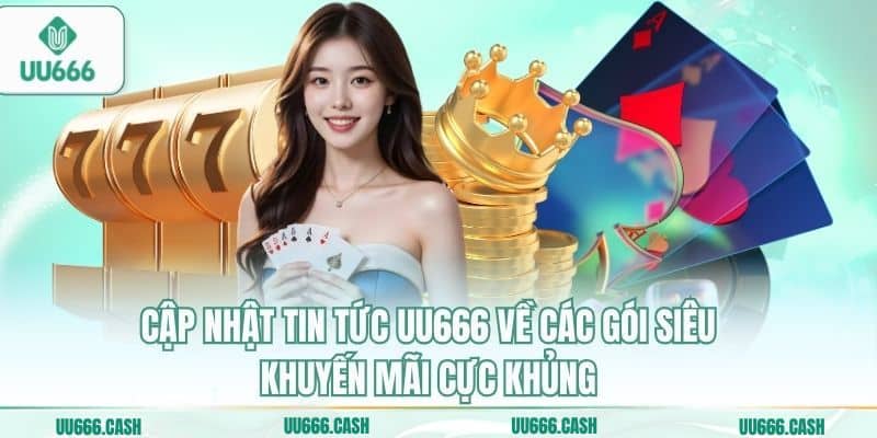 Cập nhật tin tức UU666 về các gói siêu khuyến mãi cực khủng